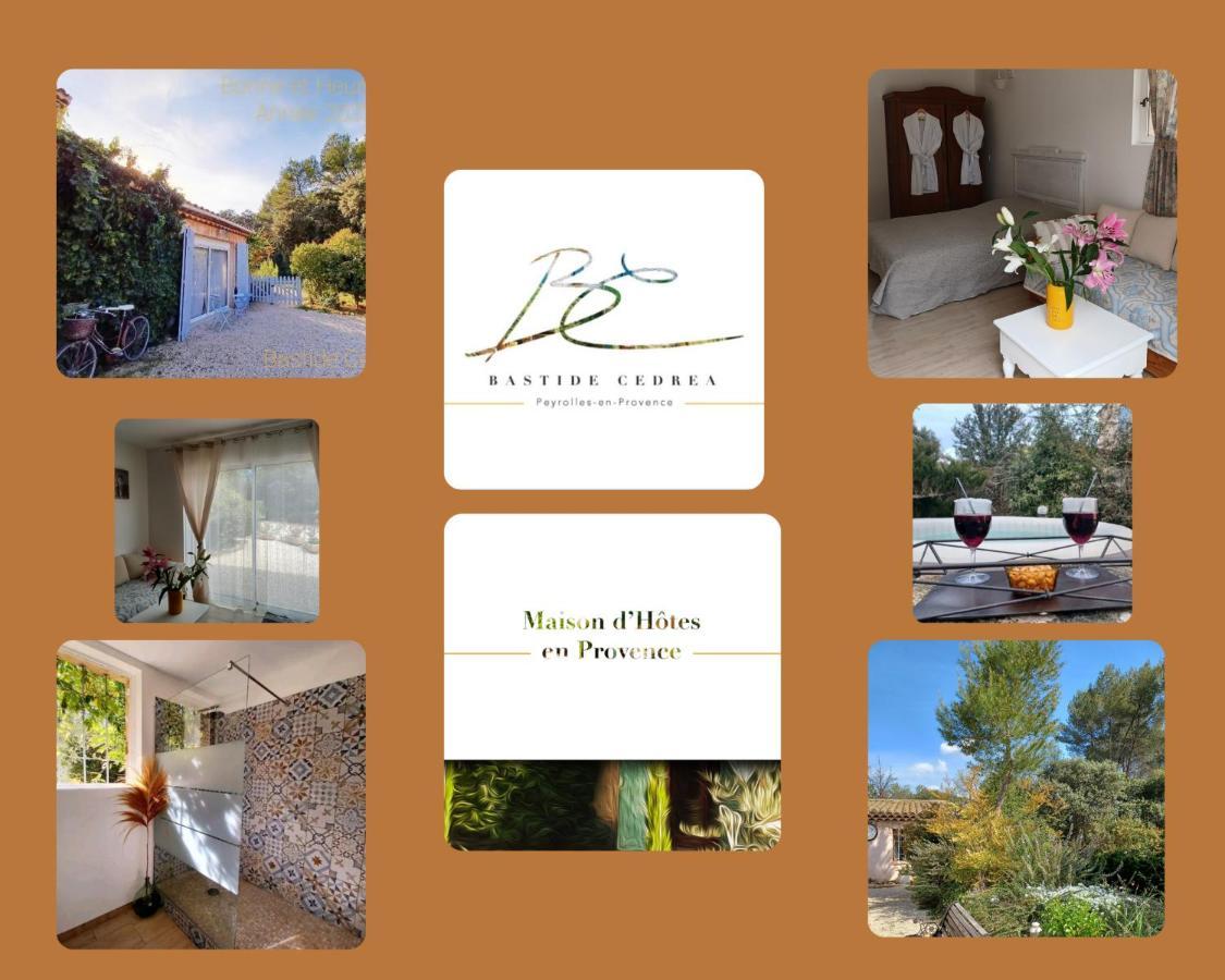 Studio avec jardin entre Aix-en-Provence, Luberon et Verdon Peyrolles-en-Provence Buitenkant foto